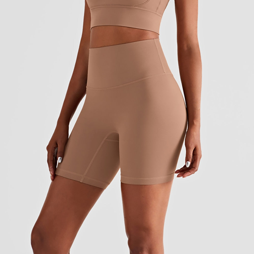 Active High Waist Biker Shorts